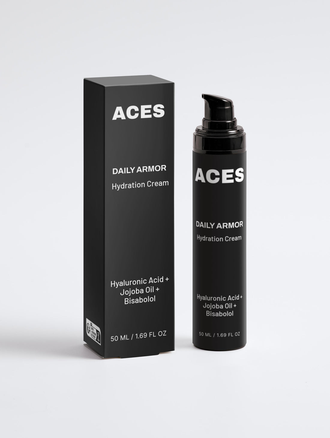 Daily Armor bottle and cream texture